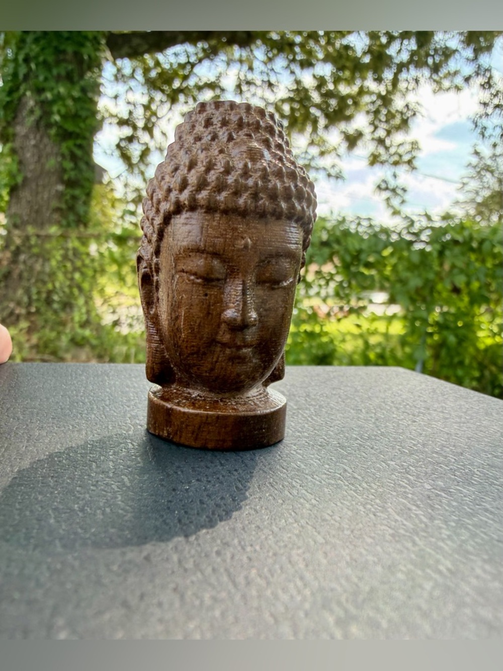 Carved Wooden Statue